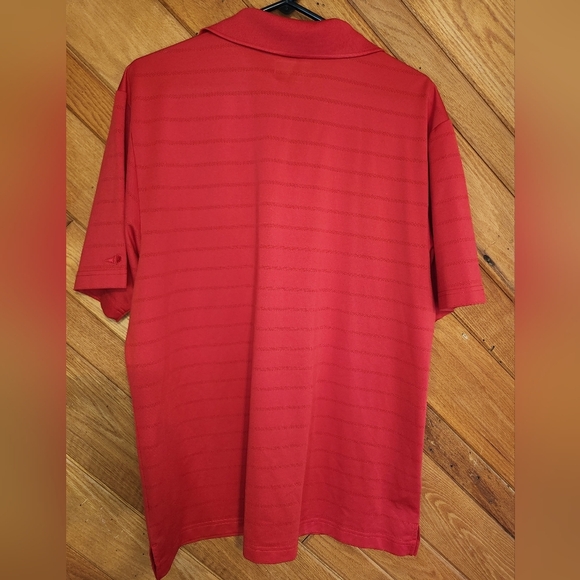 Grandslam Airflow large red golf polo shirt - Picture 7 of 11
